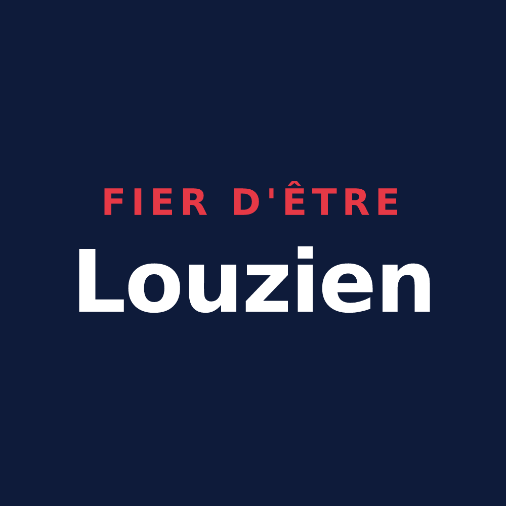 T-shirt « Fier d'être Louzien » — design pour Louzes