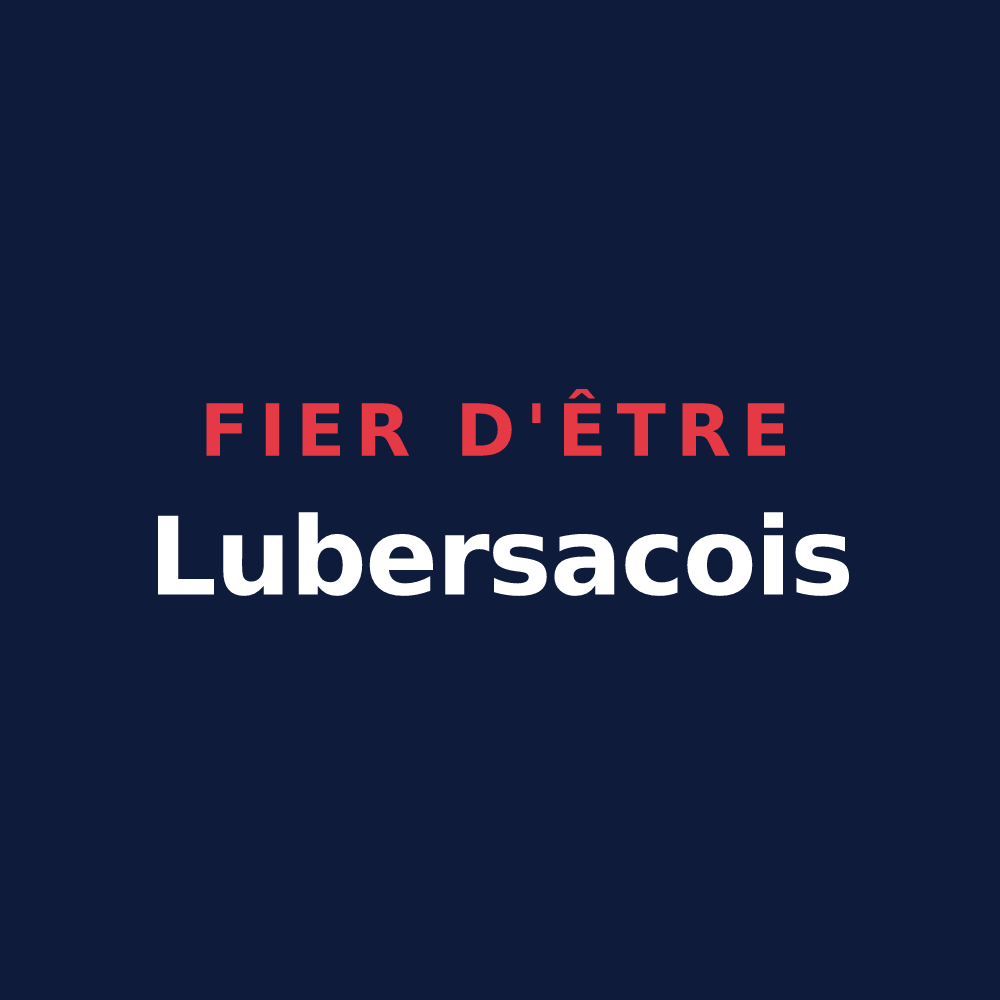 T-shirt « Fier d'être Lubersacois » — design pour Lubersac