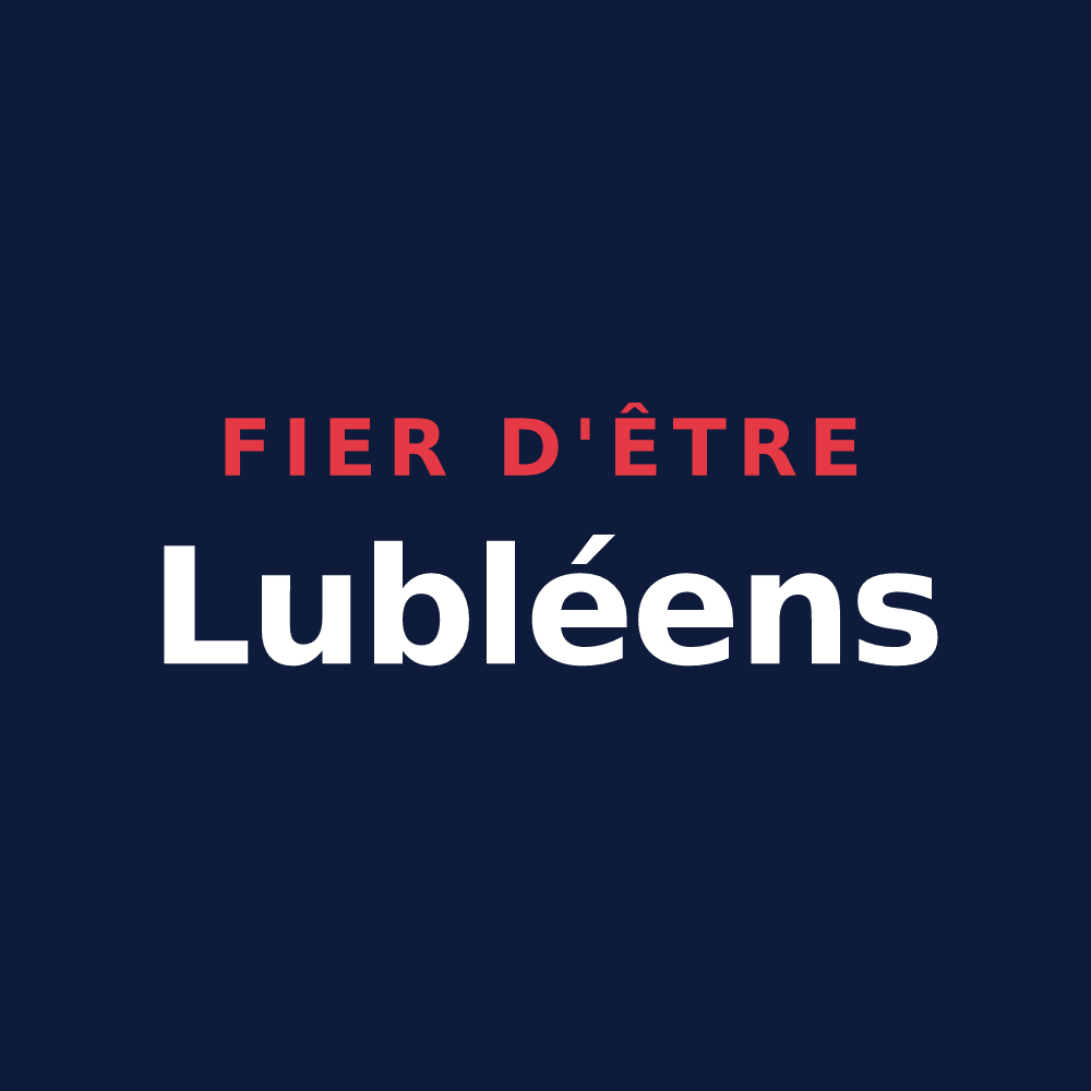 T-shirt « Fier d'être Lubléens » — design pour Lublé