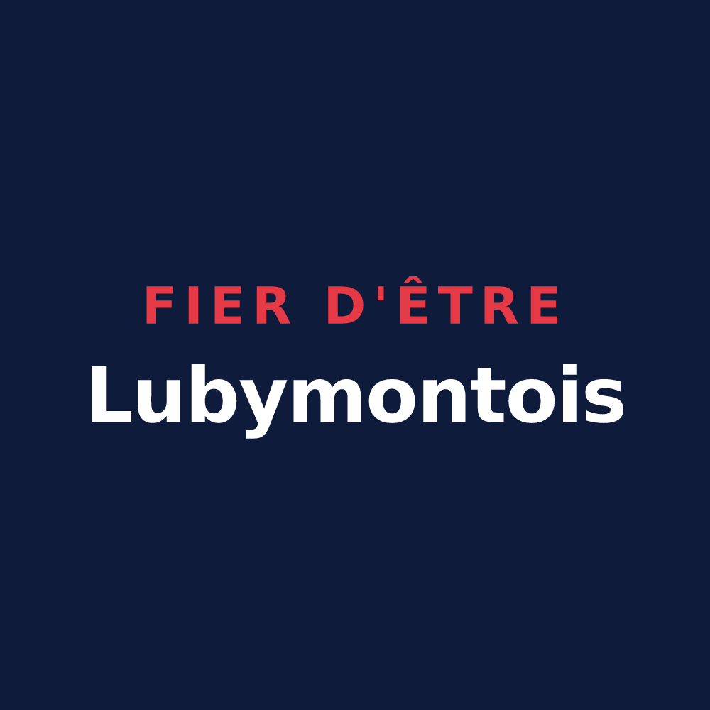 T-shirt « Fier d'être Lubymontois » — design pour Luby-Betmont