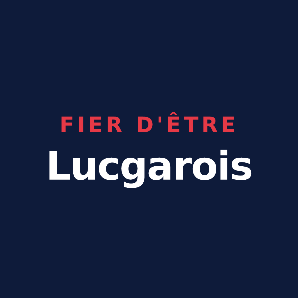 T-shirt « Fier d'être Lucgarois » — design pour Lucgarier