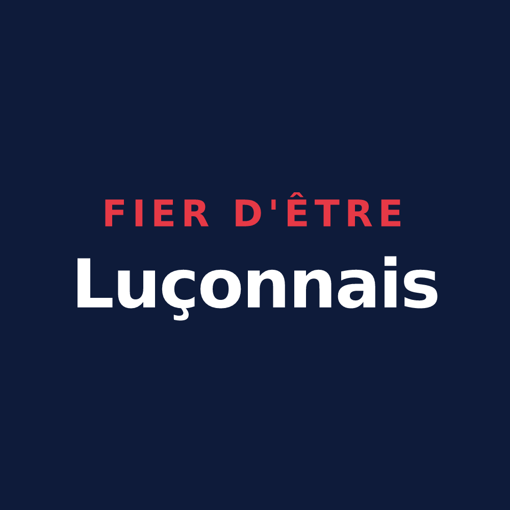 T-shirt « Fier d'être Luçonnais » — design pour Luçon