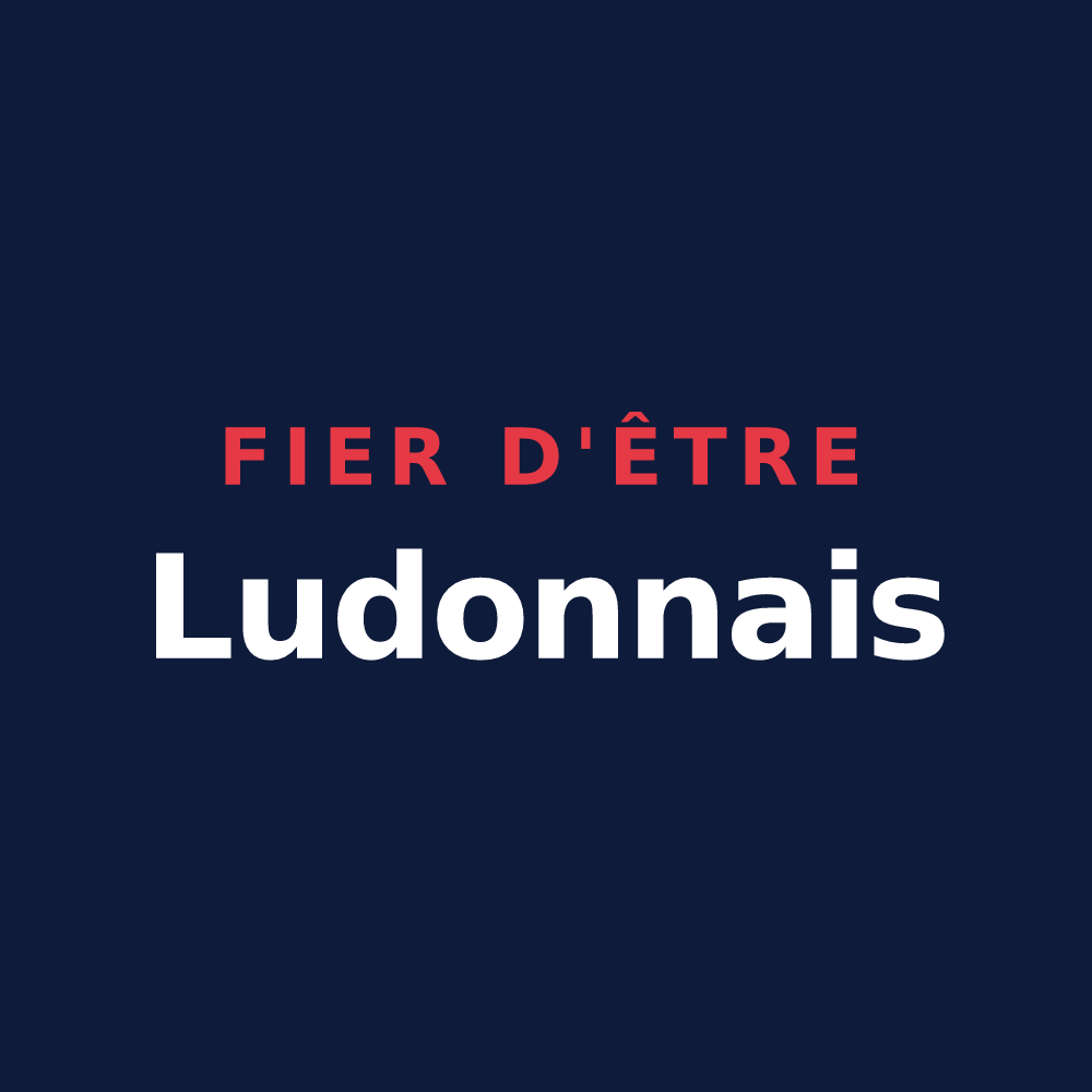 T-shirt « Fier d'être Ludonnais » — design pour Ludon-Médoc