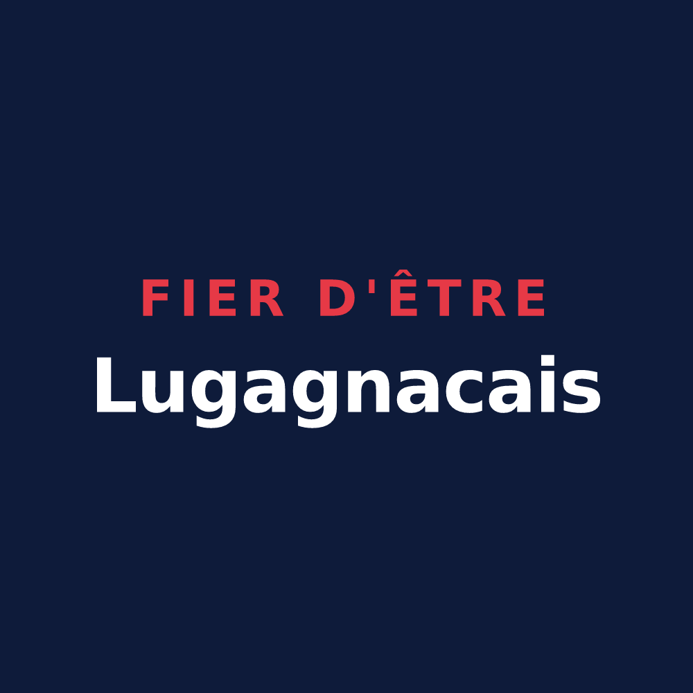 T-shirt « Fier d'être Lugagnacais » — design pour Lugagnan