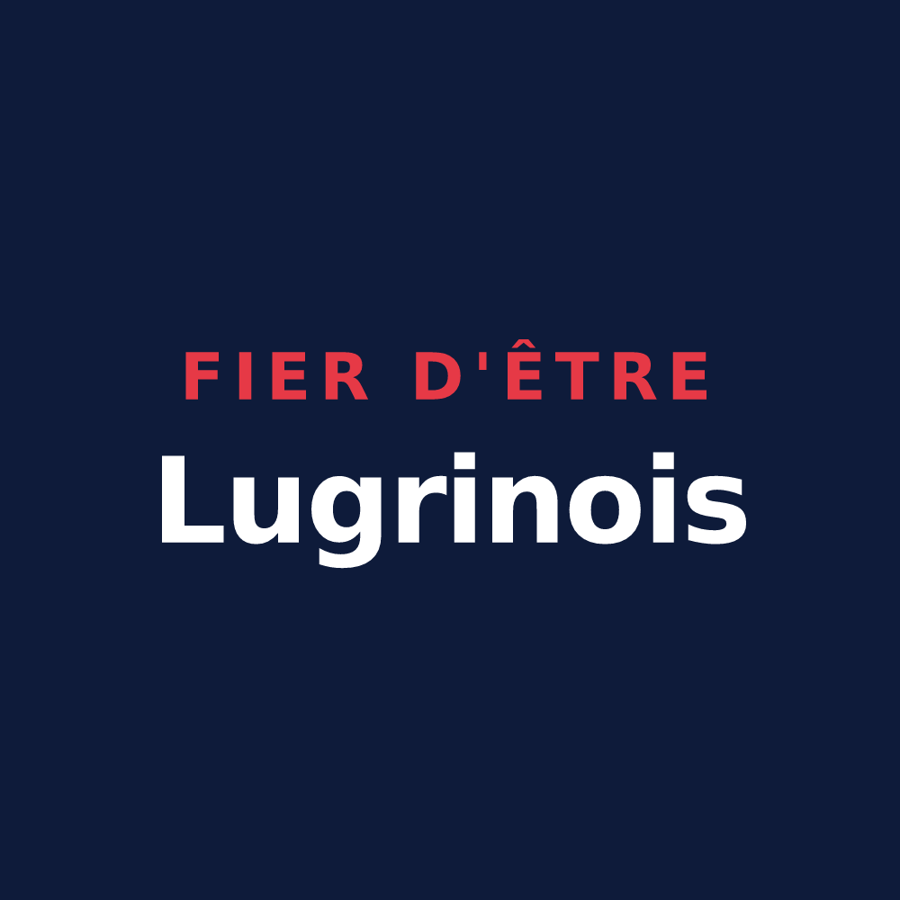 T-shirt « Fier d'être Lugrinois » — design pour Lugrin