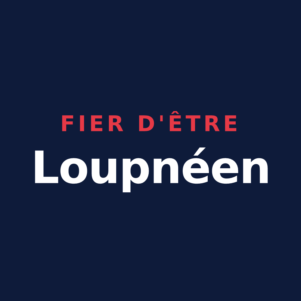 T-shirt « Fier d'être Loupnéen » — design pour Luigny