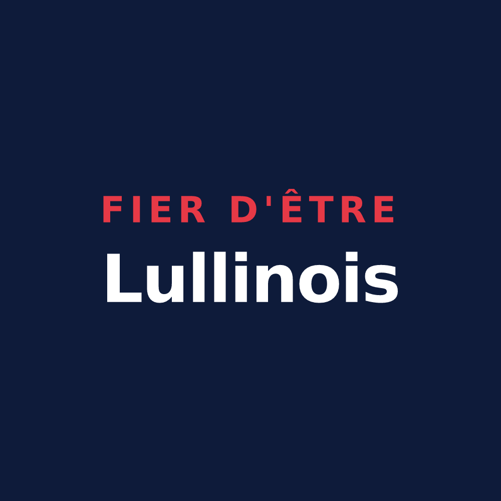 T-shirt « Fier d'être Lullinois » — design pour Lullin