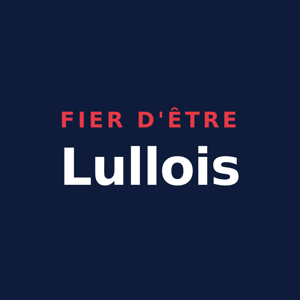 T-shirt « Fier d'être Lullois » — design pour Lully