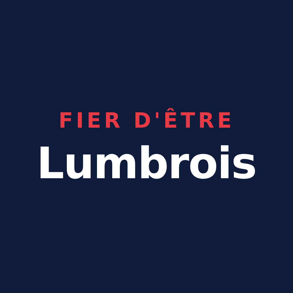 T-shirt « Fier d'être Lumbrois » — design pour Lumbres