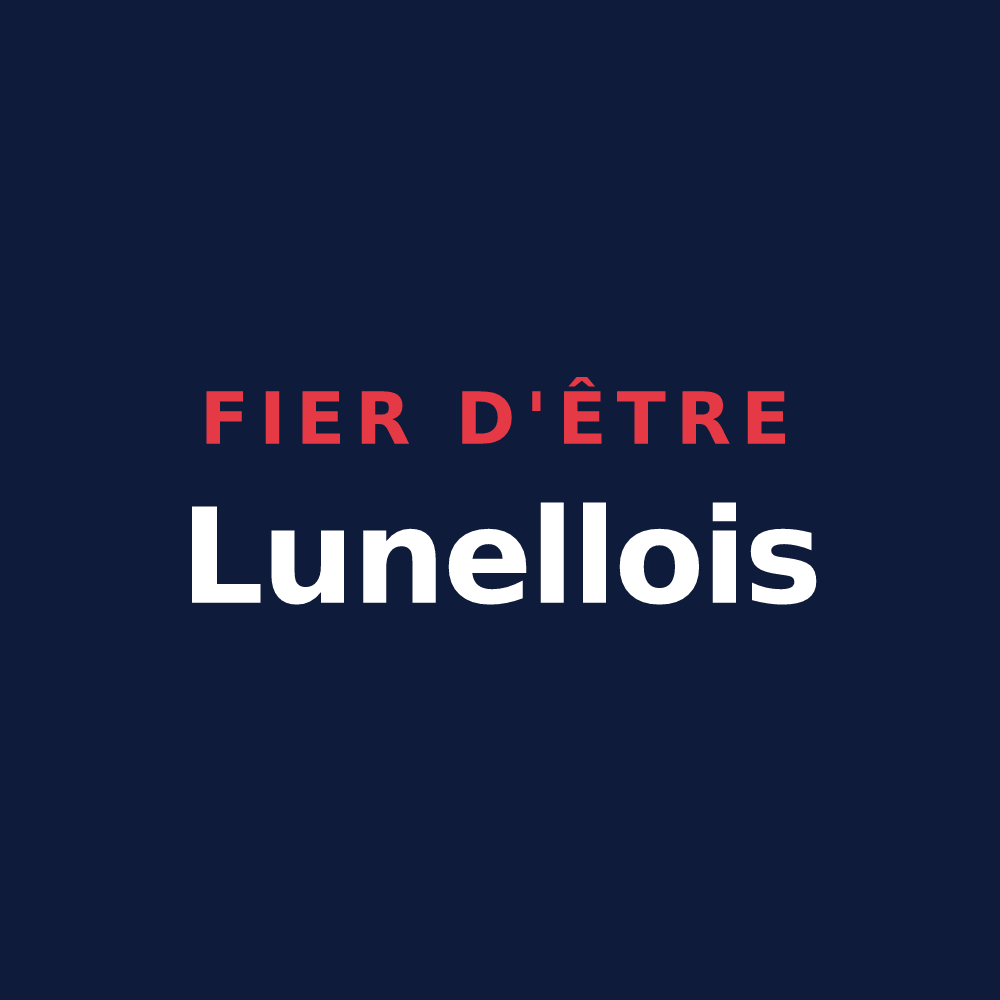 T-shirt « Fier d'être Lunellois » — design pour Lunel