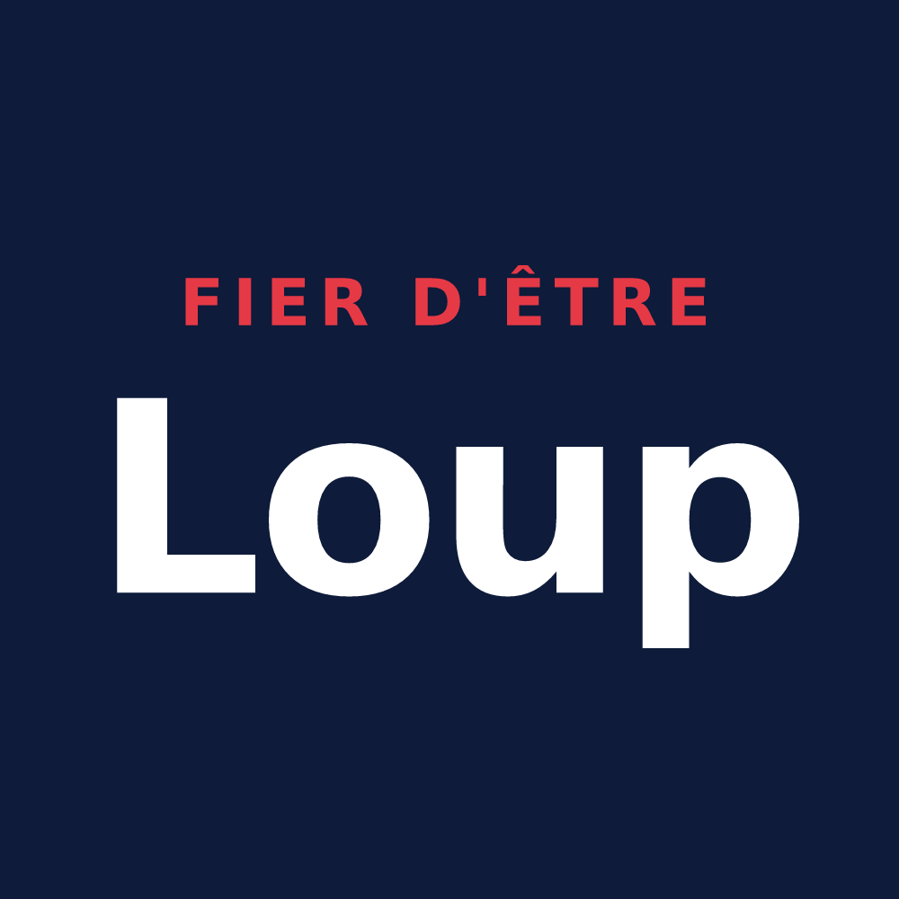 T-shirt « Fier d'être Loup » — design pour Lupcourt