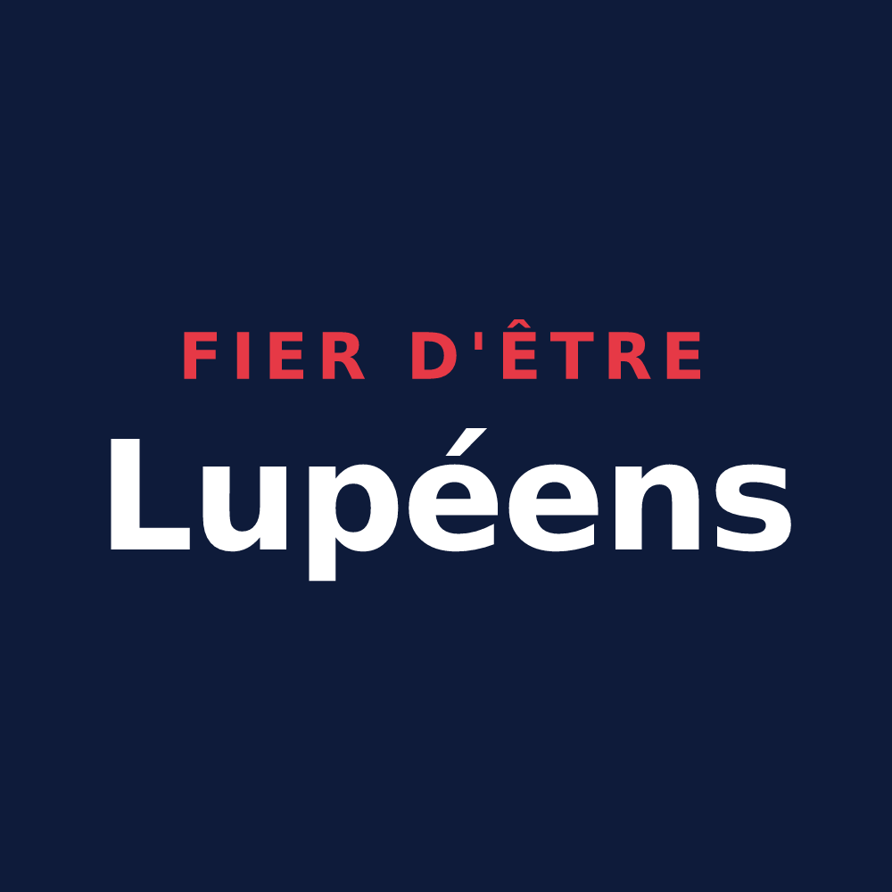 T-shirt « Fier d'être Lupéens » — design pour Lupé