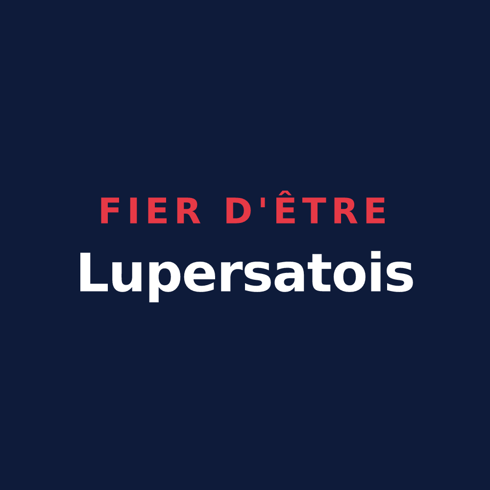 T-shirt « Fier d'être Lupersatois » — design pour Lupersat