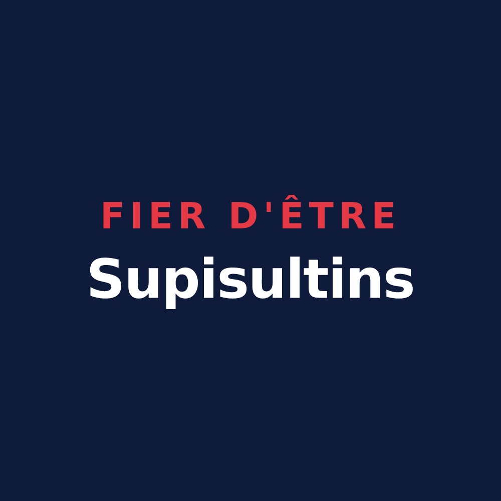 T-shirt « Fier d'être Supisultins » — design pour Lupsault