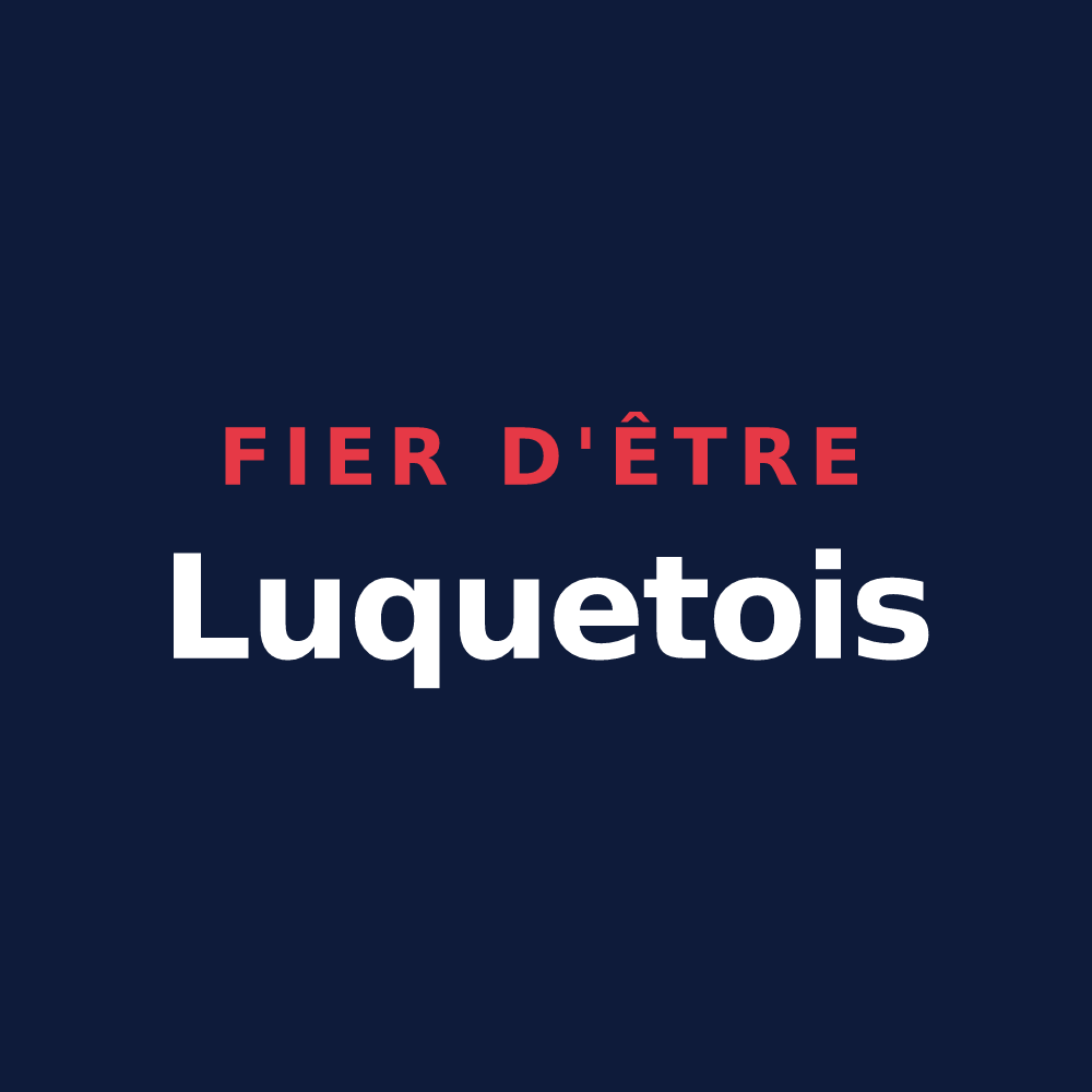 T-shirt « Fier d'être Luquetois » — design pour Luquet