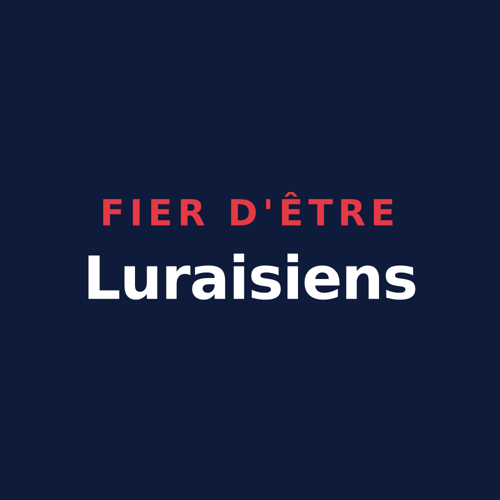 T-shirt « Fier d'être Luraisiens » — design pour Lurais