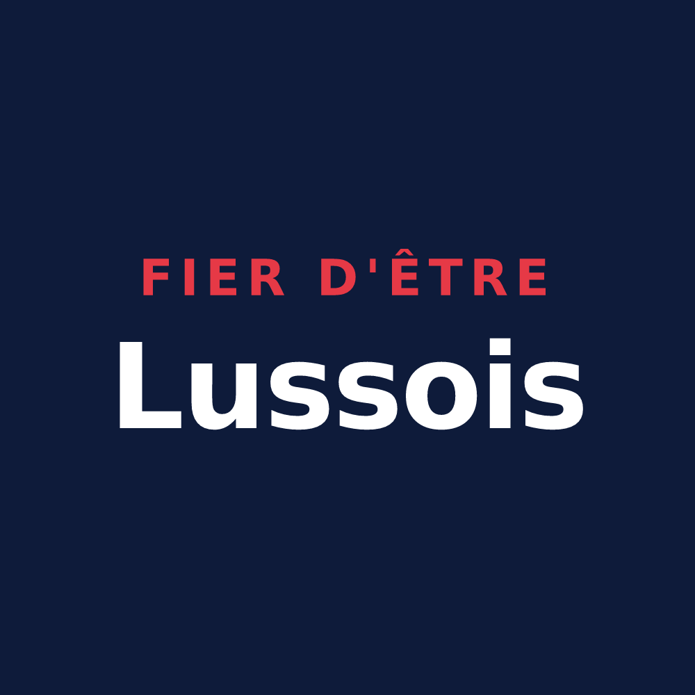 T-shirt « Fier d'être Lussois » — design pour Lusse