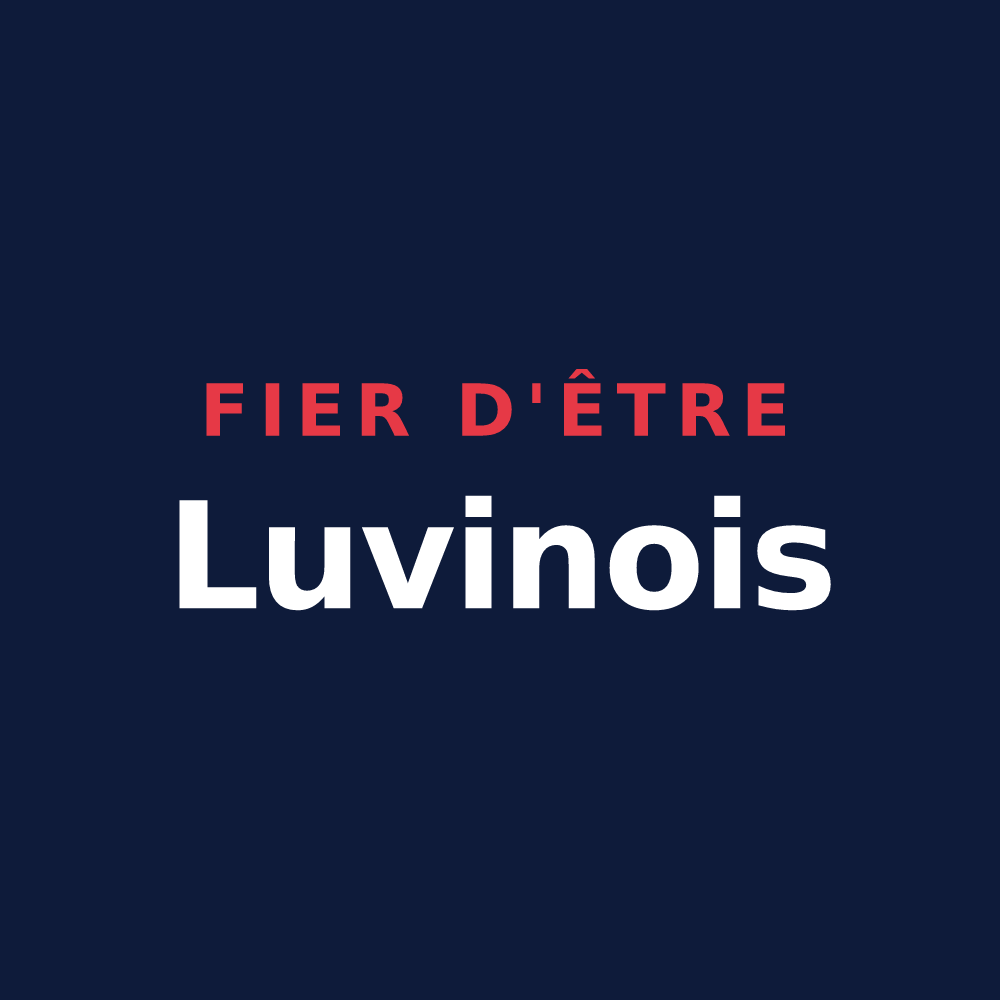 T-shirt « Fier d'être Luvinois » — design pour Luvigny