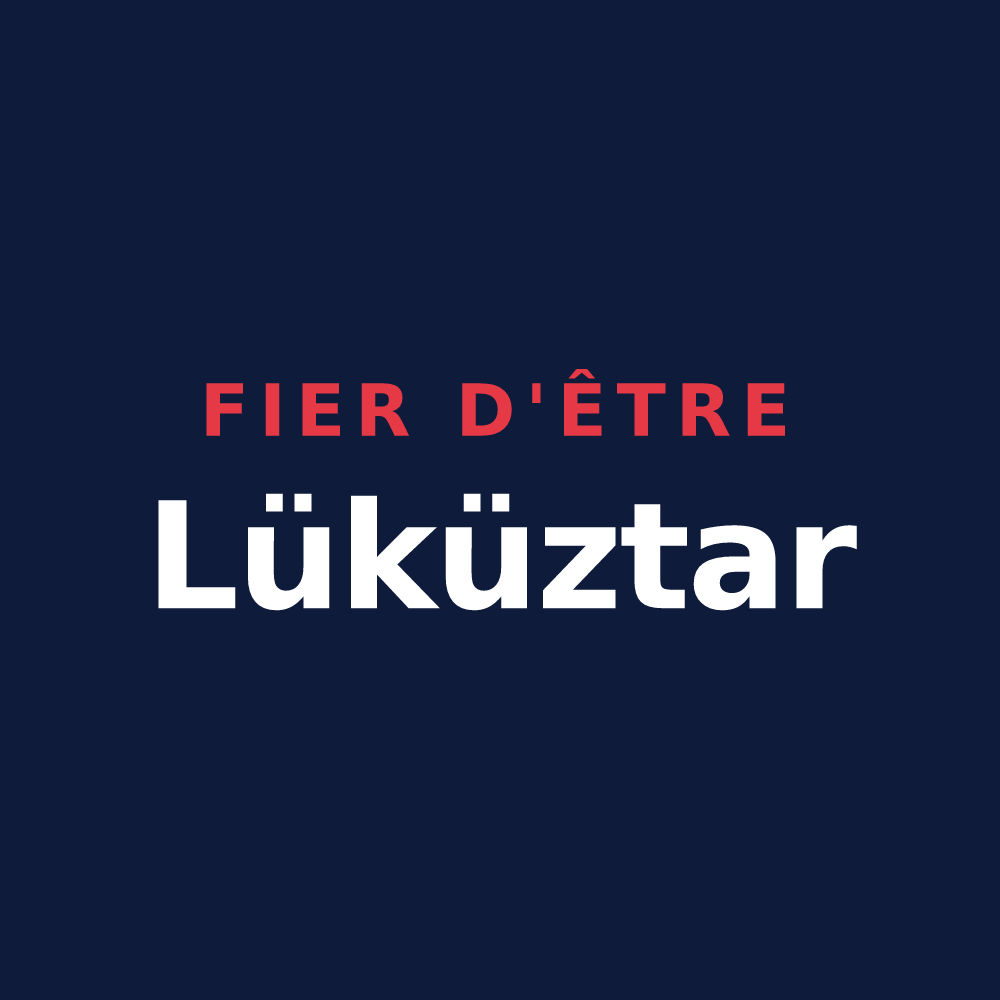 T-shirt « Fier d'être Lüküztar » — design pour Luxe-Sumberraute