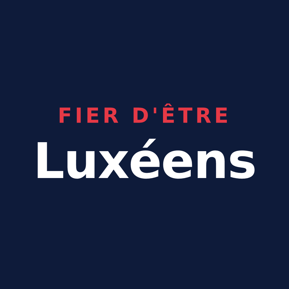 T-shirt « Fier d'être Luxéens » — design pour Luxé