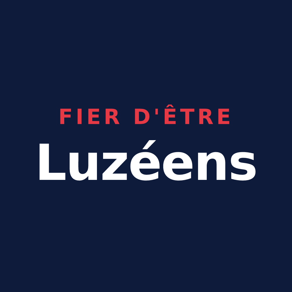 T-shirt « Fier d'être Luzéens » — design pour Luzé