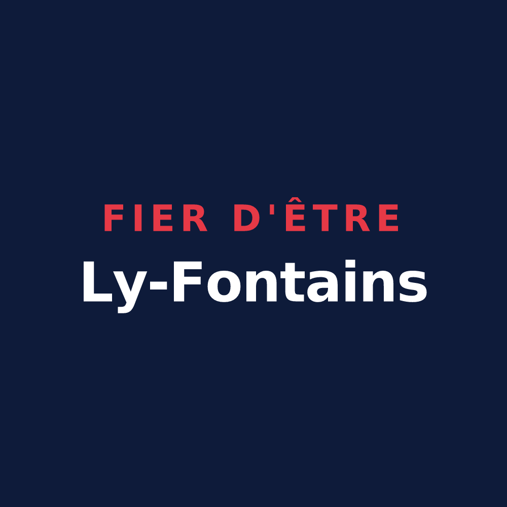 T-shirt « Fier d'être Ly-Fontains » — design pour Ly-Fontaine