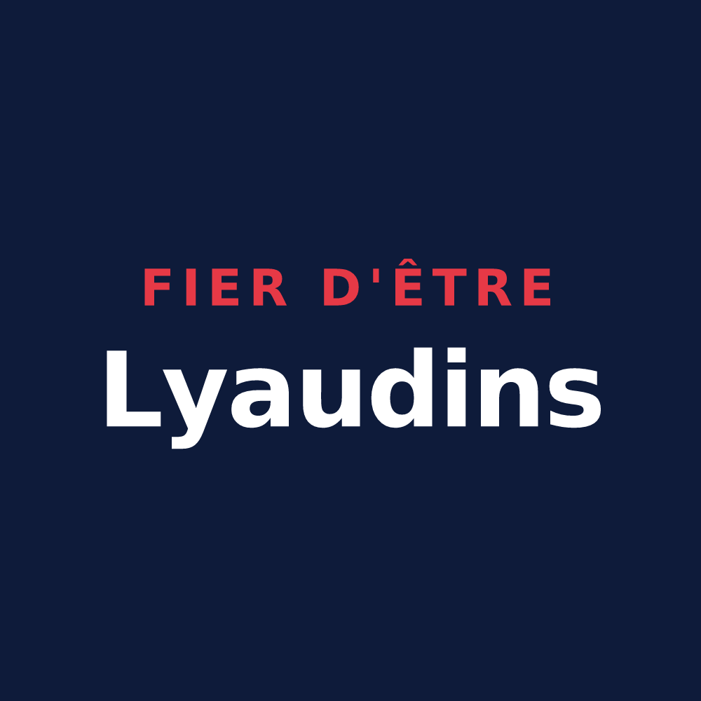 T-shirt « Fier d'être Lyaudins » — design pour Lyaud