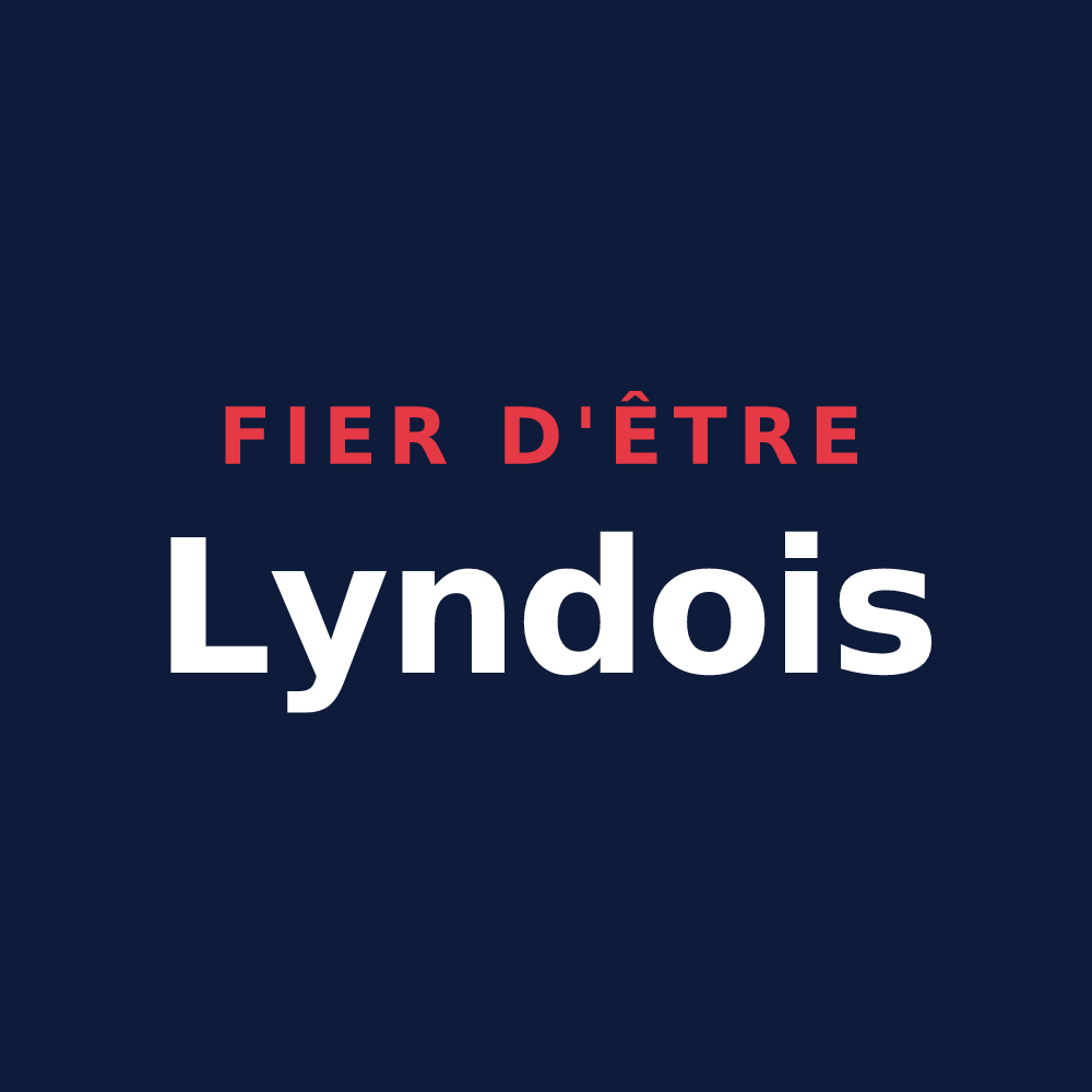 T-shirt « Fier d'être Lyndois » — design pour Lynde