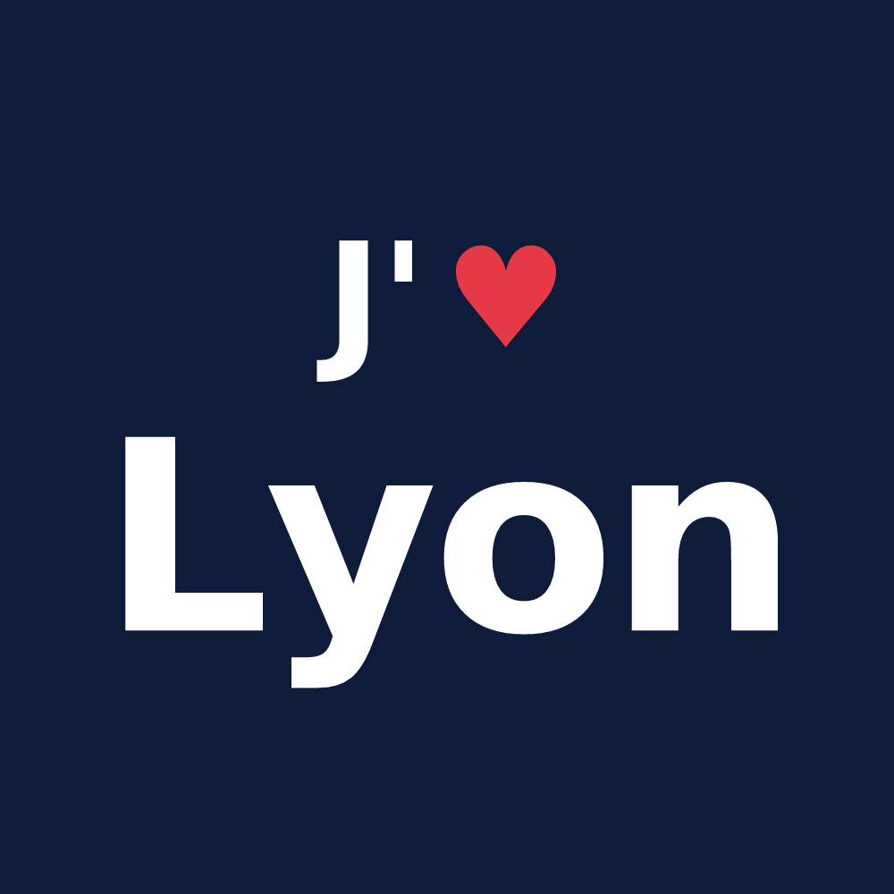 T-shirt personnalisé Lyon — design J'aime Lyon