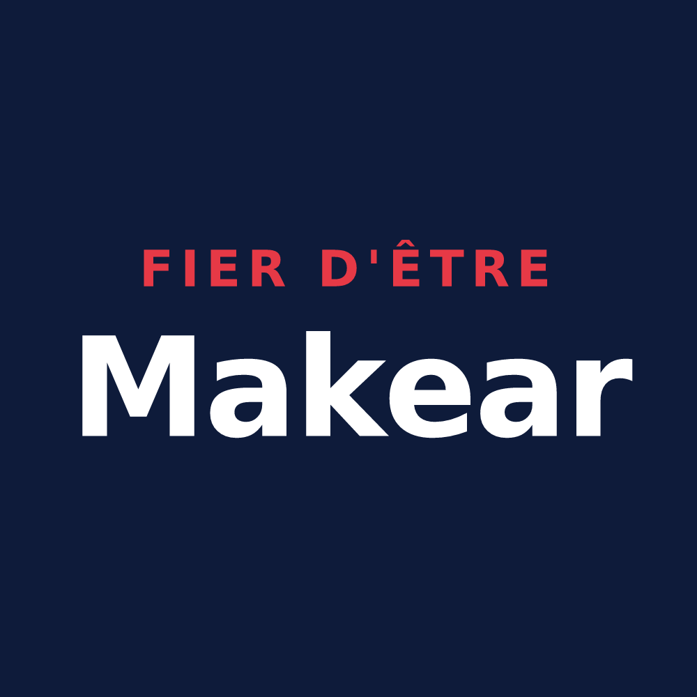 T-shirt « Fier d'être Makear » — design pour Macaye