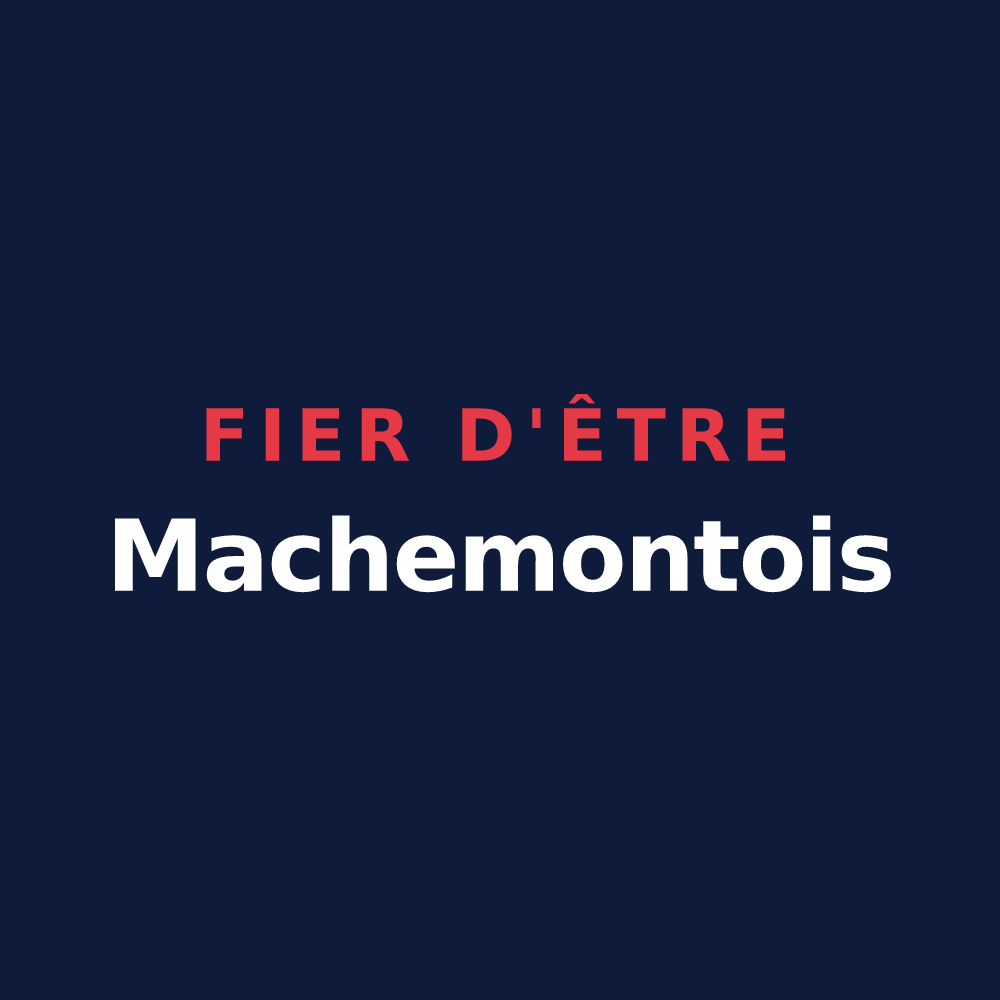 T-shirt « Fier d'être Machemontois » — design pour Machemont