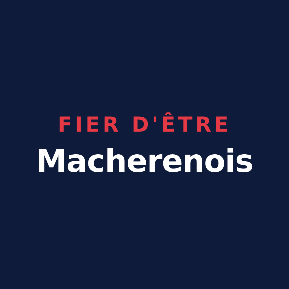 T-shirt « Fier d'être Macherenois » — design pour Macheren