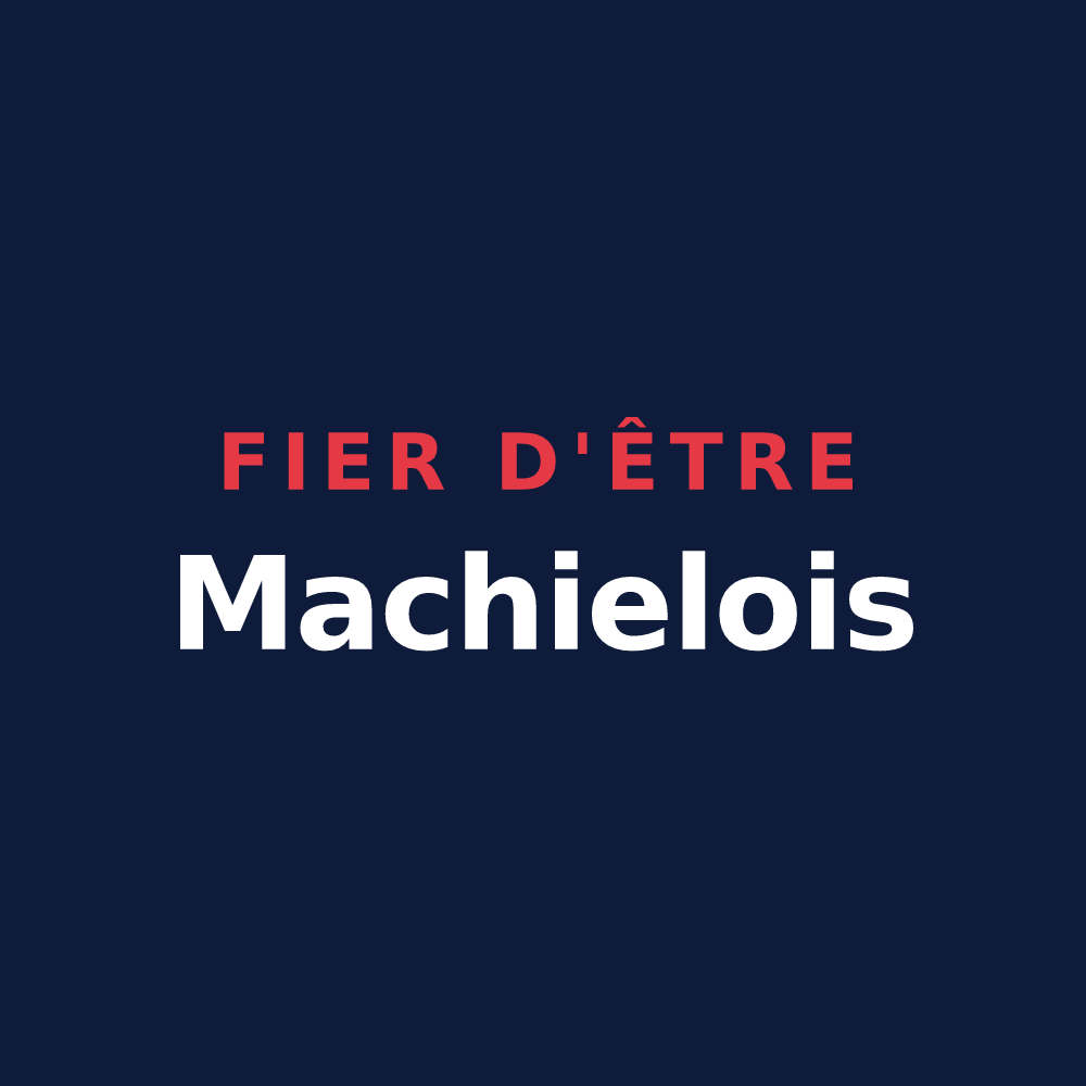T-shirt « Fier d'être Machielois » — design pour Machiel