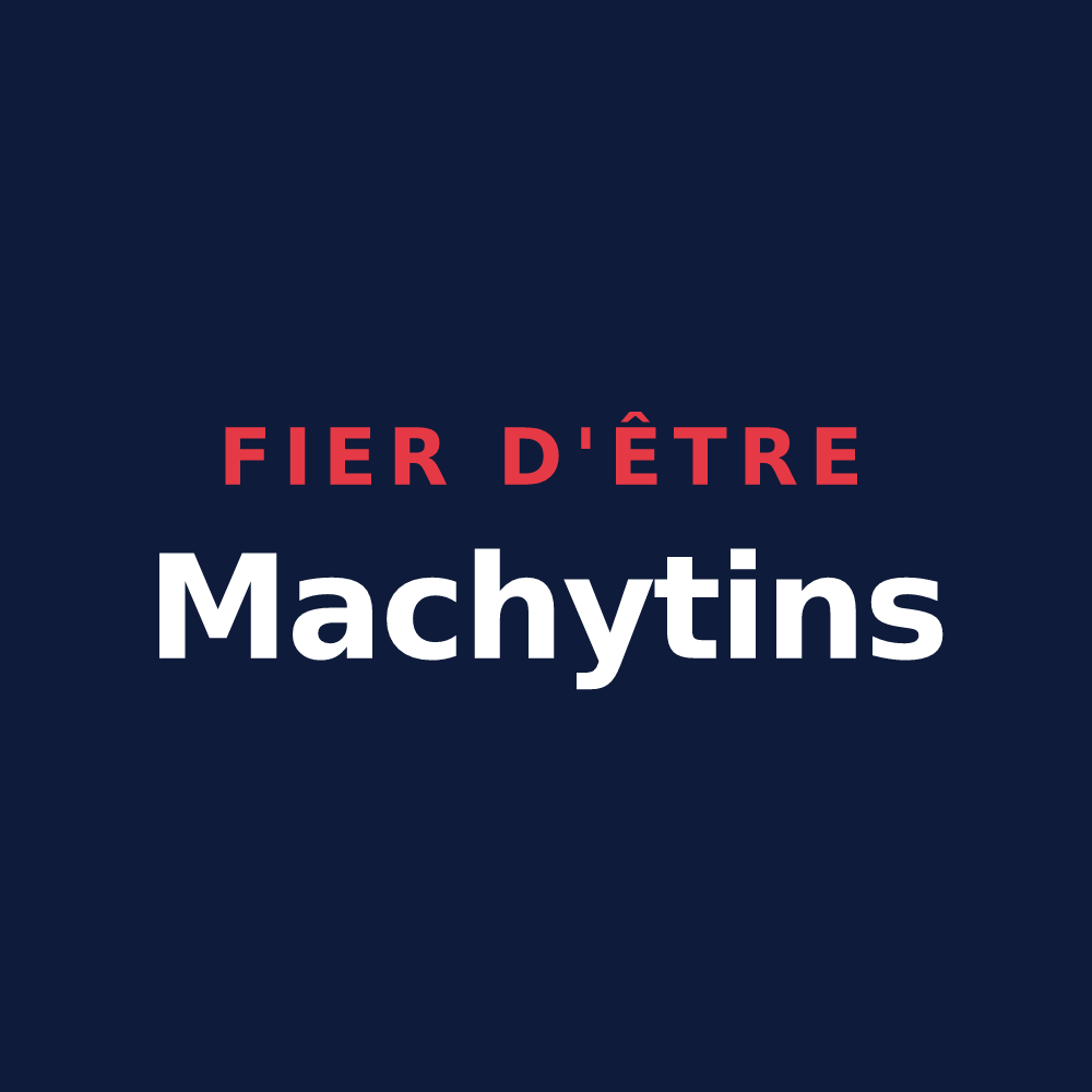 T-shirt « Fier d'être Machytins » — design pour Machy