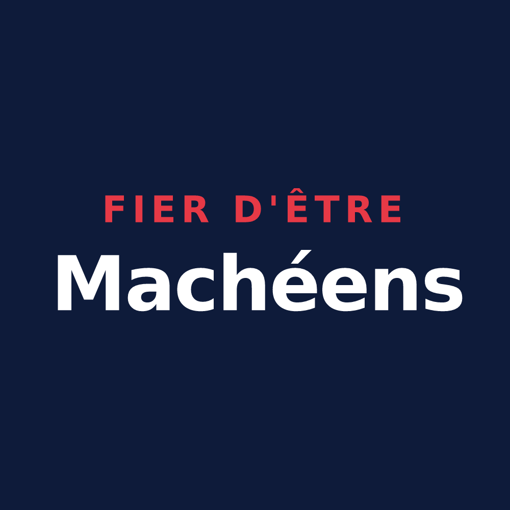 T-shirt « Fier d'être Machéens » — design pour Machy