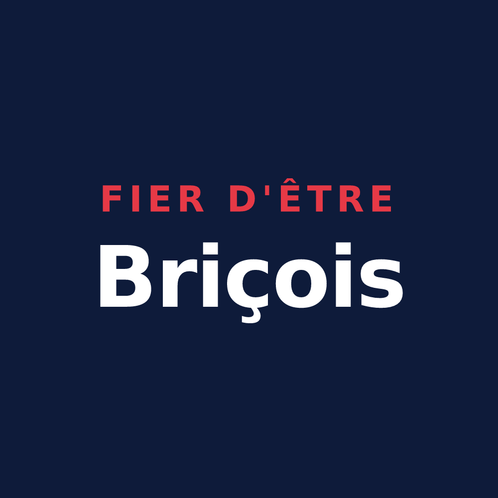 T-shirt « Fier d'être Briçois » — design pour Maen Roch