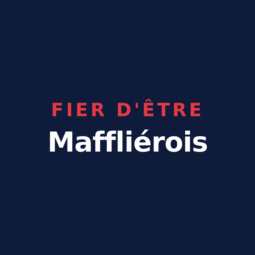 T-shirt « Fier d'être Maffliérois » — design pour Maffliers