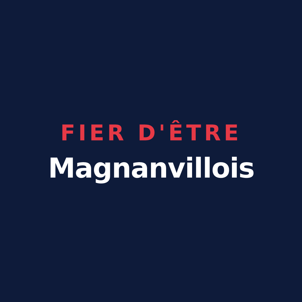 T-shirt « Fier d'être Magnanvillois » — design pour Magnanville