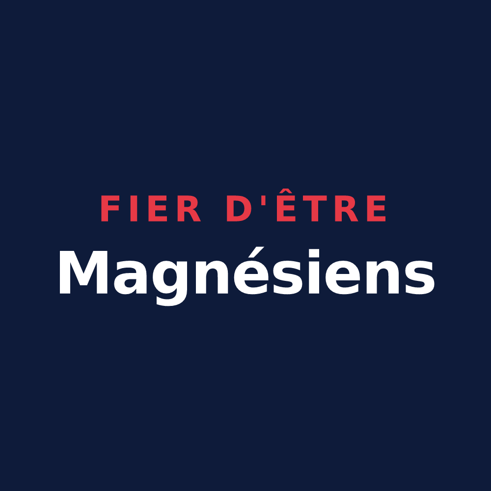 T-shirt « Fier d'être Magnésiens » — design pour Magné