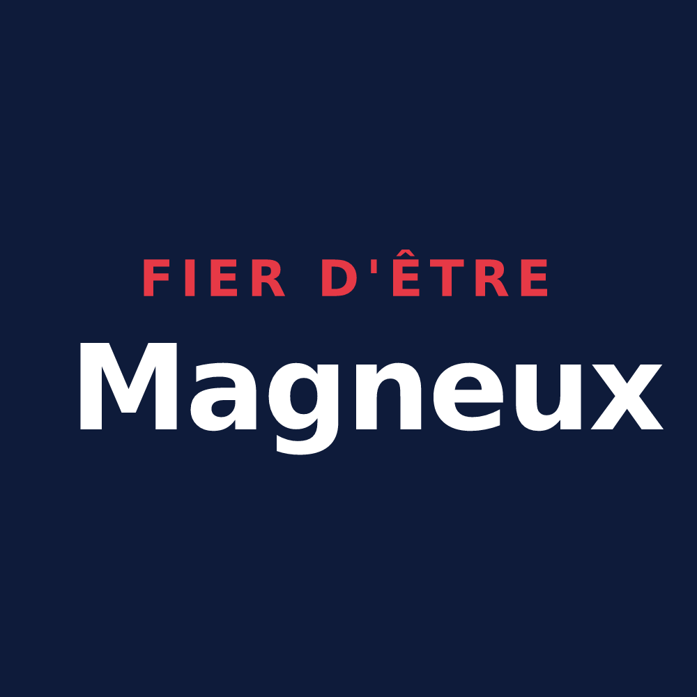 T-shirt « Fier d'être Magneux » — design pour Magneux