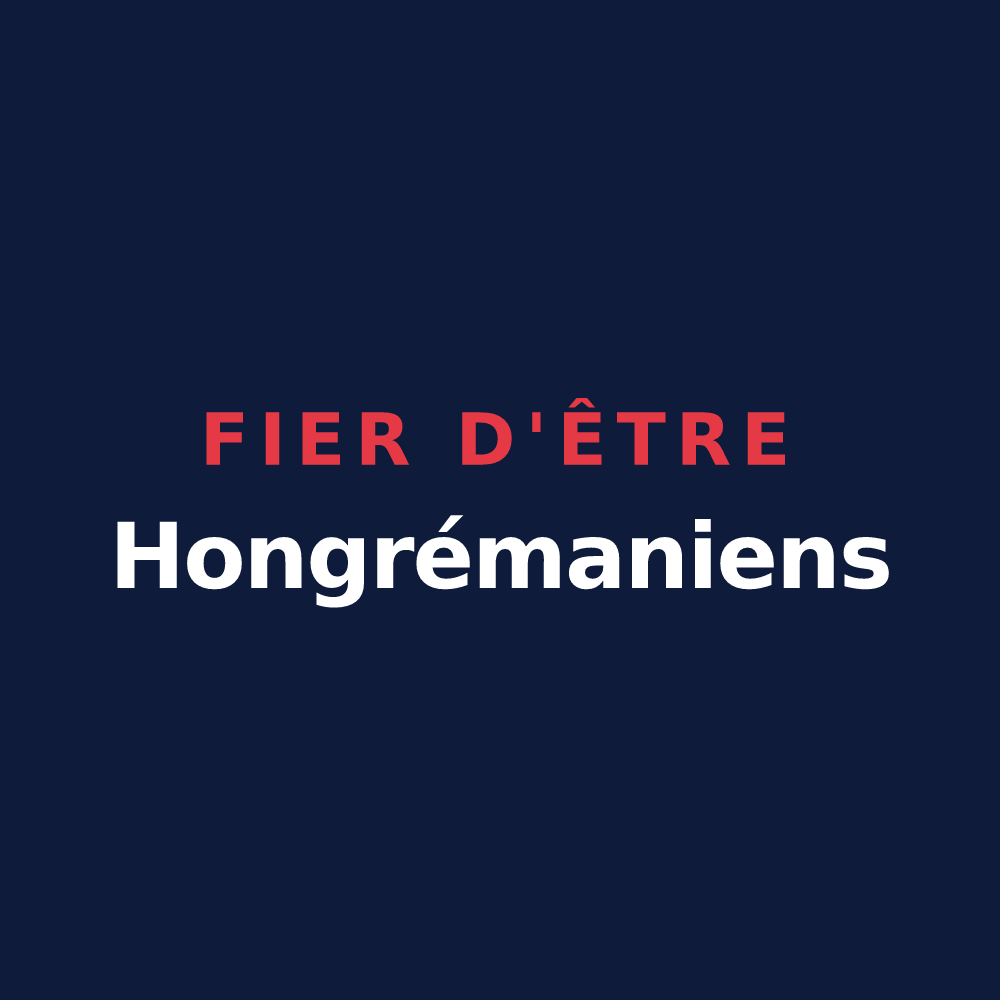 T-shirt « Fier d'être Hongrémaniens » — design pour Magny-le-Hongre