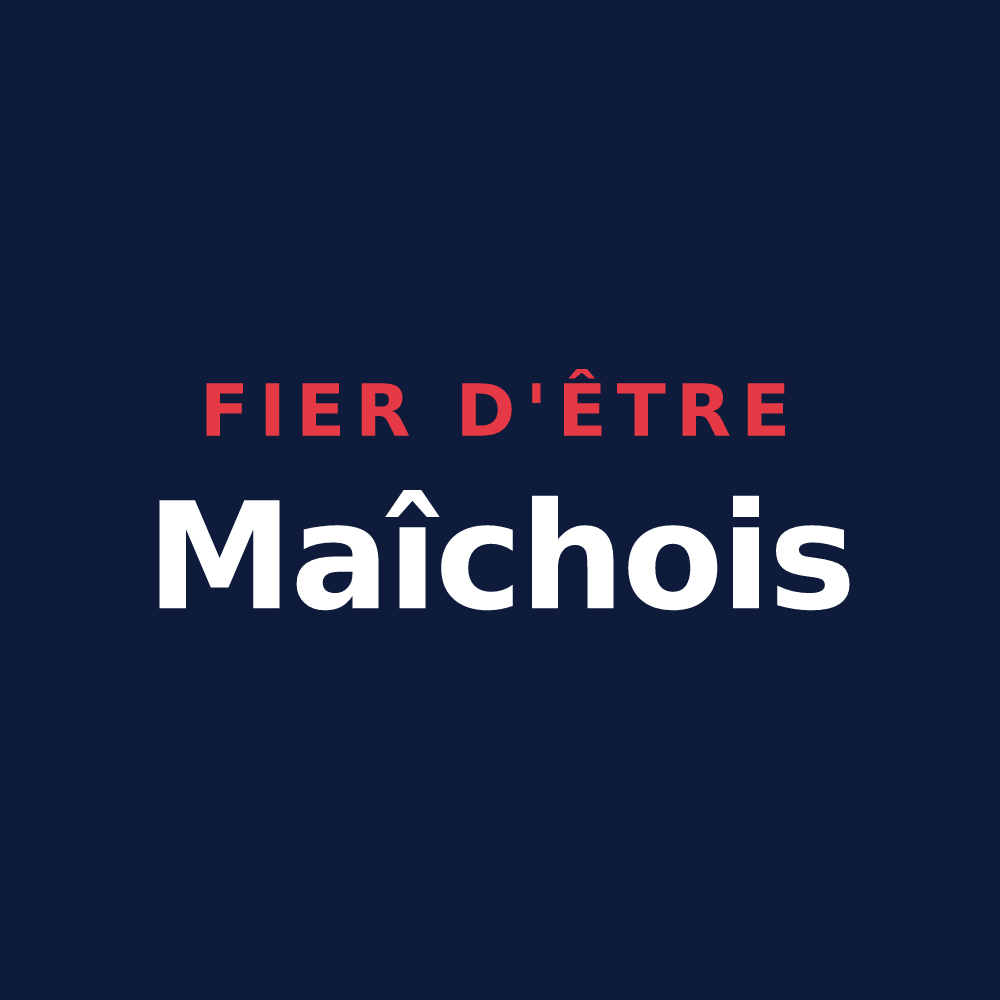 T-shirt « Fier d'être Maîchois » — design pour Maîche