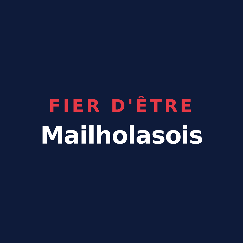 T-shirt « Fier d'être Mailholasois » — design pour Mailholas