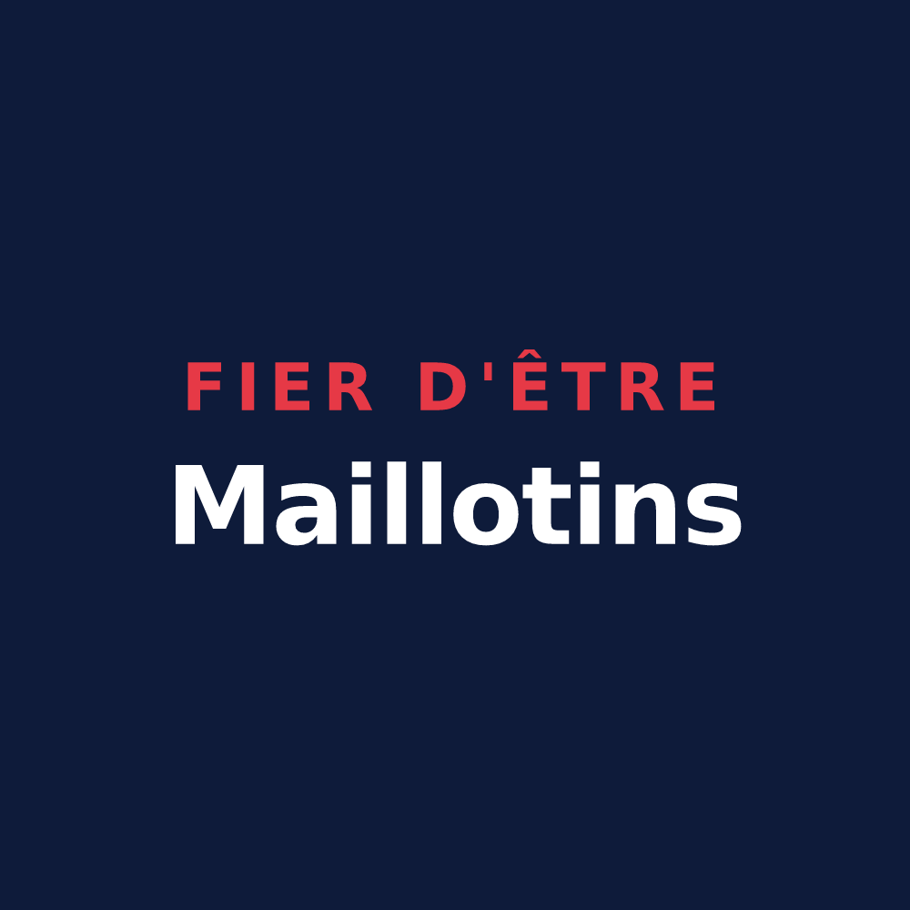 T-shirt « Fier d'être Maillotins » — design pour Mailly-Champagne