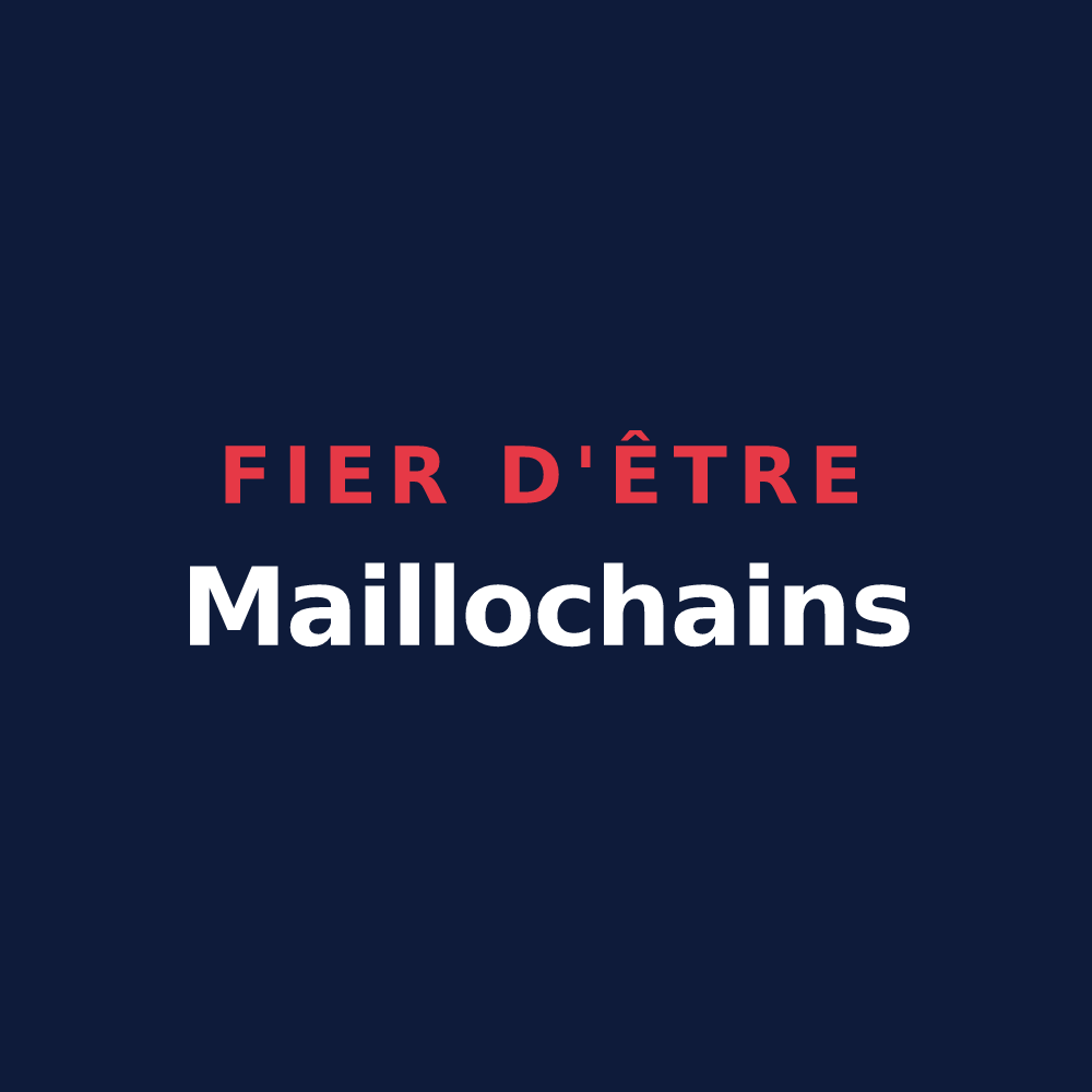 T-shirt « Fier d'être Maillochains » — design pour Mailly-le-Camp