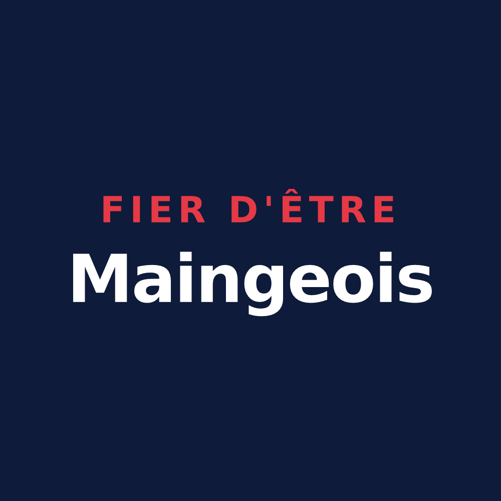T-shirt « Fier d'être Maingeois » — design pour Maing