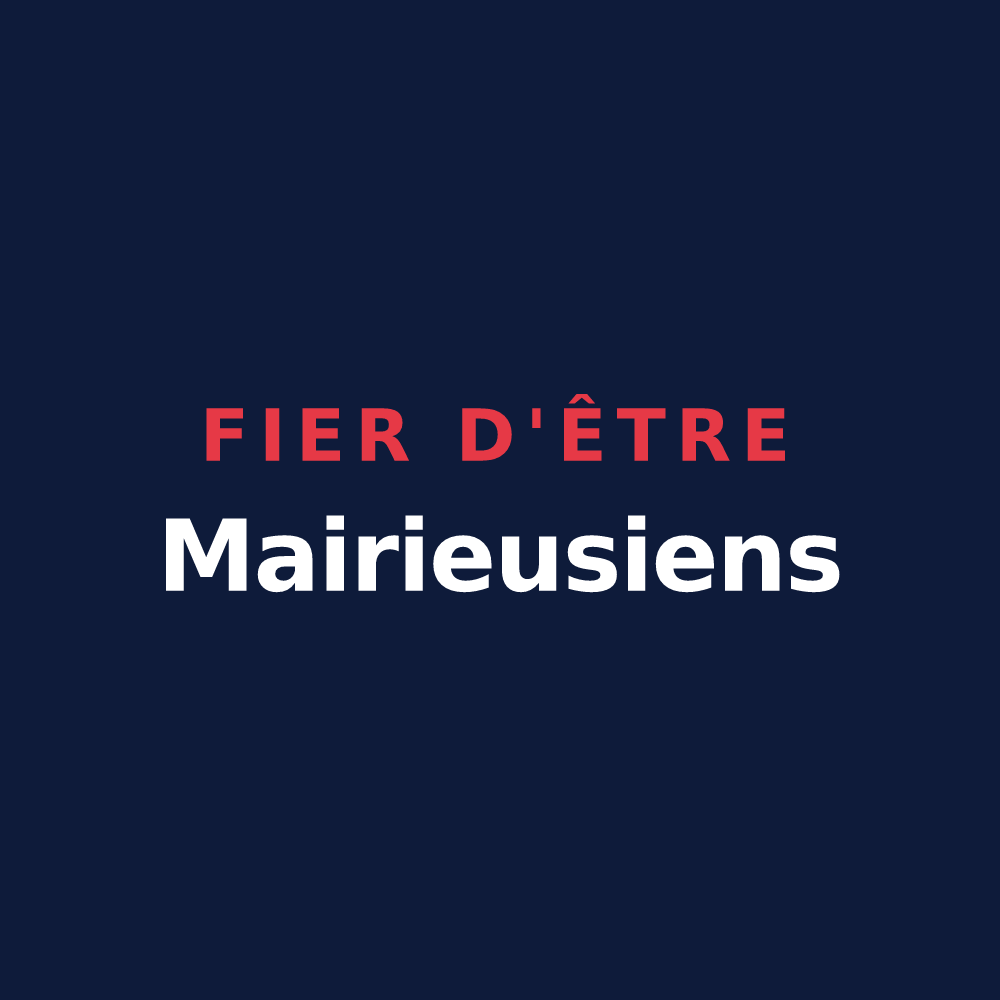T-shirt « Fier d'être Mairieusiens » — design pour Mairieux