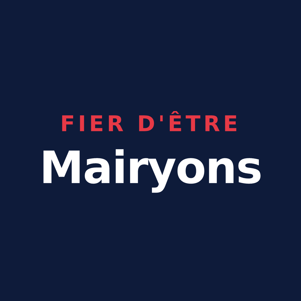 T-shirt « Fier d'être Mairyons » — design pour Mairy-sur-Marne