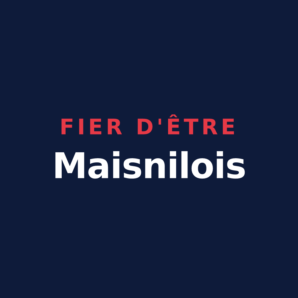 T-shirt « Fier d'être Maisnilois » — design pour Maisnil-lès-Ruitz