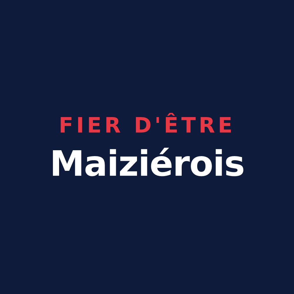 T-shirt « Fier d'être Maiziérois » — design pour Maizières